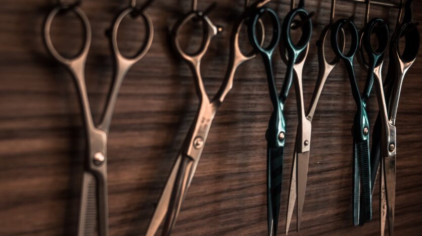 several scissors