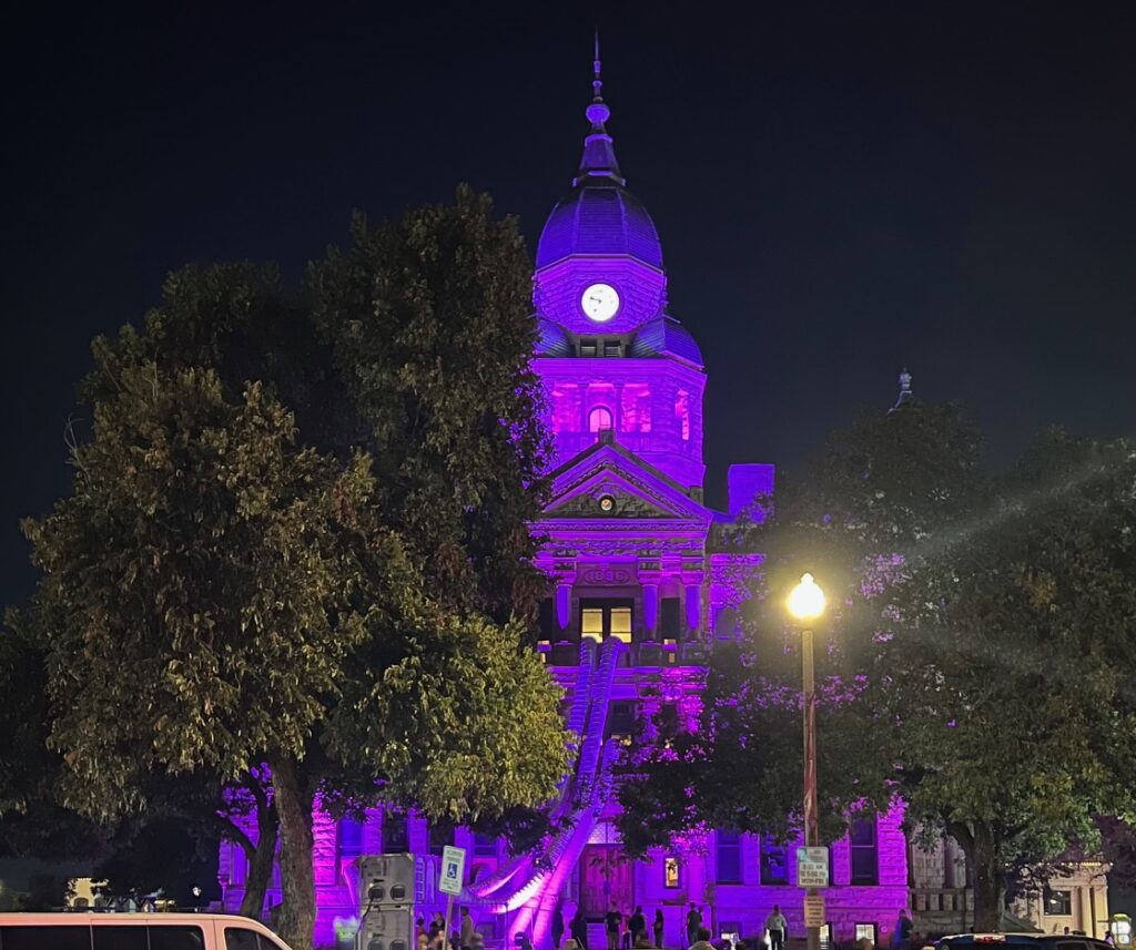 Denton County, TX Courthouse 2024 Halloween