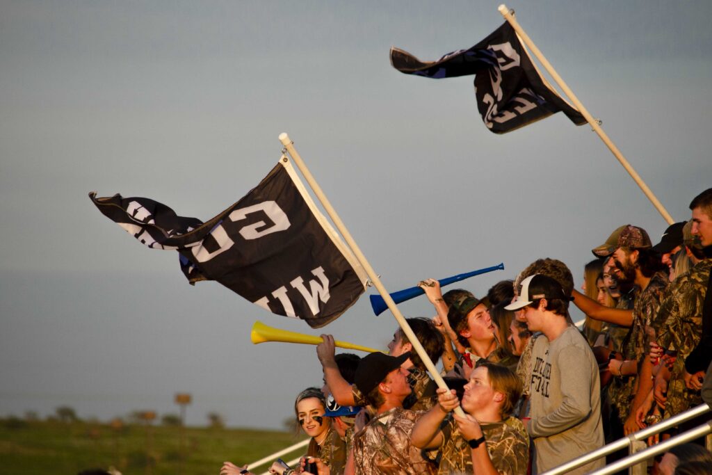 Guyer High School Denton, TX Stands at football game 2019
