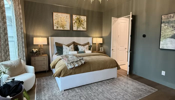 Highland Homes Model in the Landmark Community, Denton TX