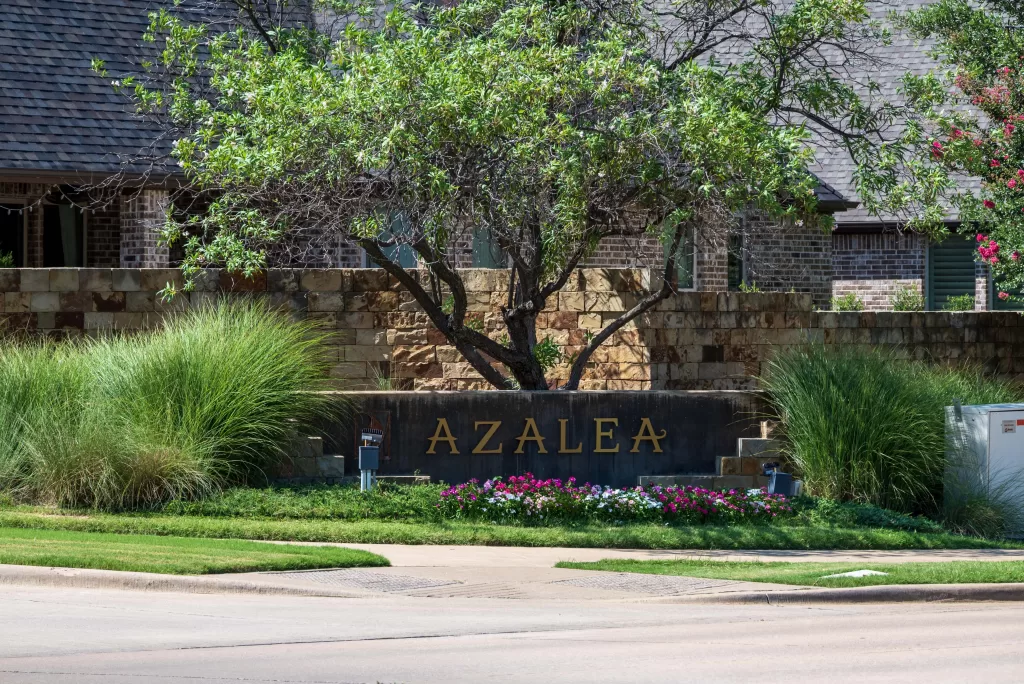 Azalea Community Entrance in Lantana