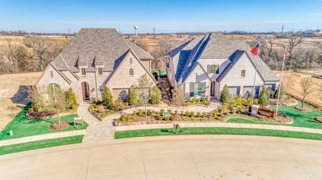 Highland Homes the builder for homes in Lantana's Barrington- original home models