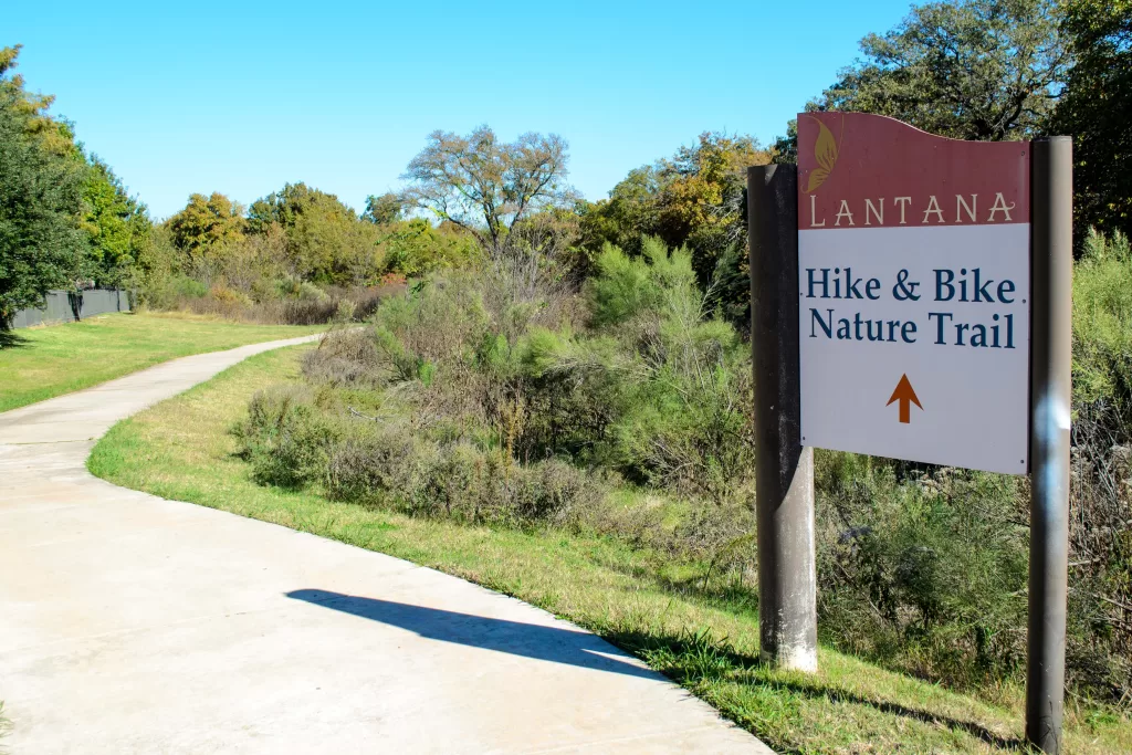 Hike & Bike Trails in Lantana TX