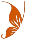 Lantana TX Monarch Butterfly in Community Logo